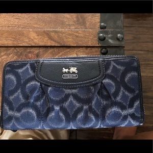 Authentic coach wallet